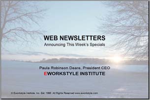 Web Newsletters slide